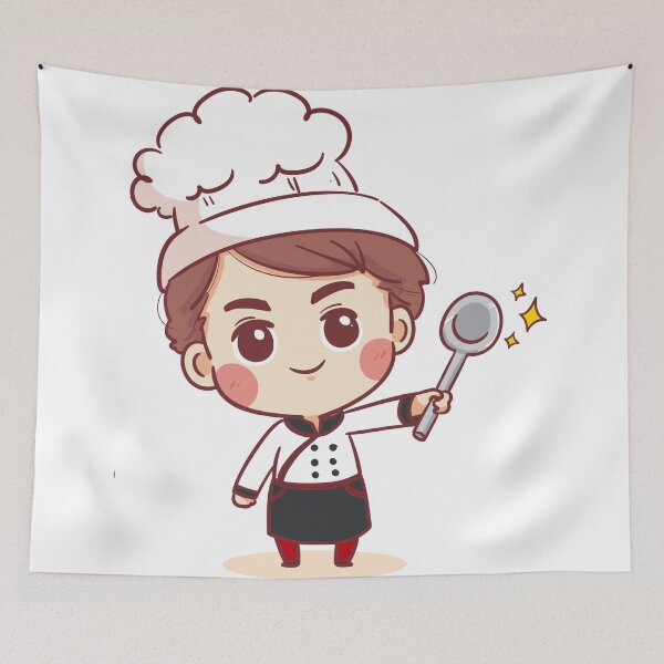 Item preview, Male Chef Portrait designed and sold by roocky.
