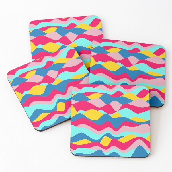 Item preview, Colorful Abstract symmetrical waves pattern designed and sold by Khushi Graphics.