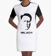 Gary Imlach Silhouette Graphic T-Shirt Dress