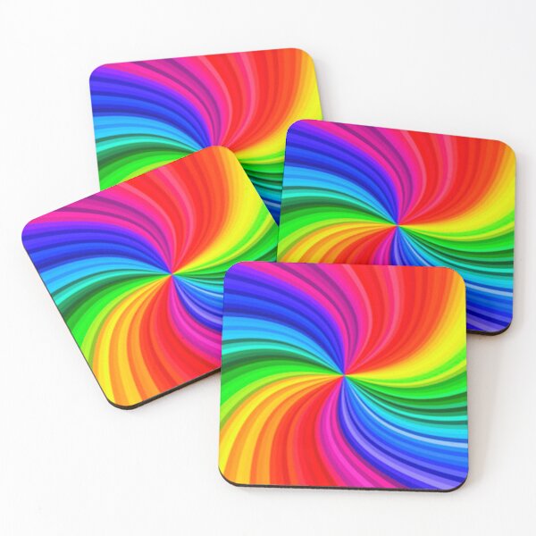 Item preview, Rainbow swirl pattern designed and sold by Cyber-Spider.