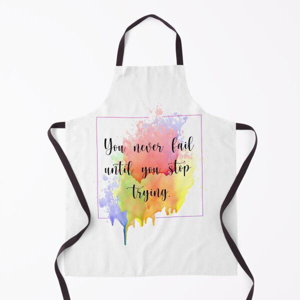 Item preview, You never fail until you stop trying. designed and sold by VLTees.