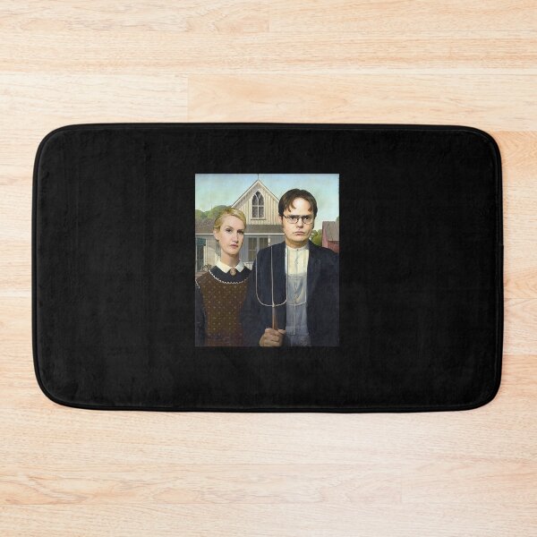Item preview, Dwight And Angela Parody American Gothic The-Office Shirt designed and sold by LindaPohl82.