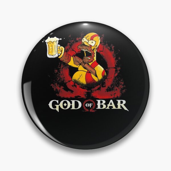Item preview, God Of Bar Homer-Sim.pson Parody Kra-tos Funny God.Of.War Shirt designed and sold by LindaPohl82.