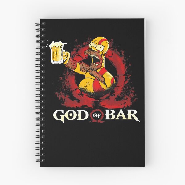 Item preview, God Of Bar Homer-Sim.pson Parody Kra-tos Funny God.Of.War Shirt designed and sold by LindaPohl82.