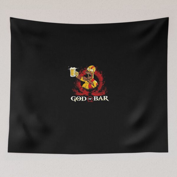 Item preview, God Of Bar Homer-Sim.pson Parody Kra-tos Funny God.Of.War Shirt designed and sold by LindaPohl82.