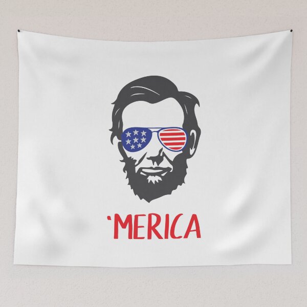 Artikelvorschau, 'MERICA - Abe Lincon entworfen und verkauft von Amon Ferg.