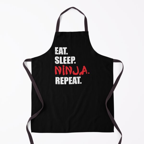 Item preview, Funny Eat Sleep Ninja Repeat Martial Arts designed and sold by RoguePixel.