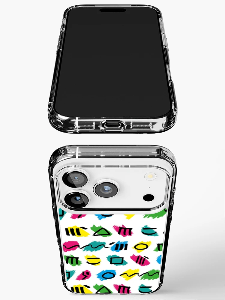 Thumbnail 3 of 5, iPhone Case, Cool Symbol Retro Pattern designed and sold by PatternTale.