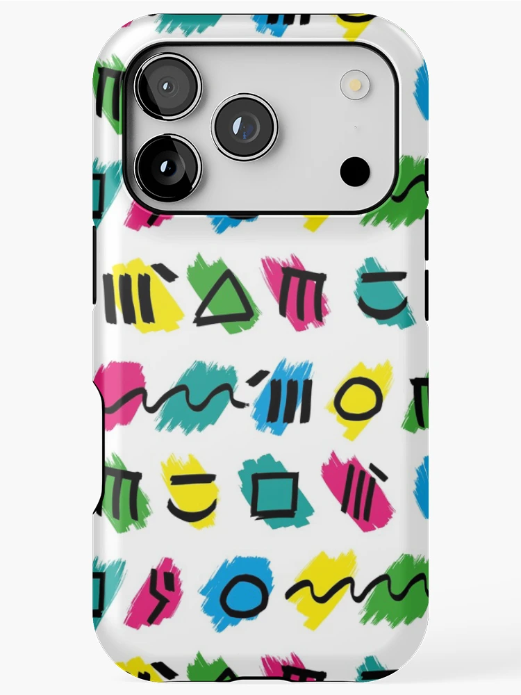 Thumbnail 1 of 4, iPhone Case, Cool Symbol Retro Pattern designed and sold by PatternTale.