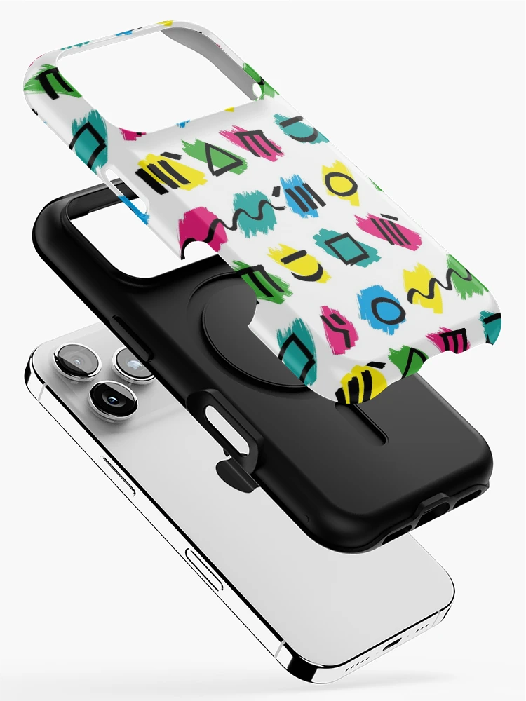 Thumbnail 2 of 4, iPhone Case, Cool Symbol Retro Pattern designed and sold by PatternTale.