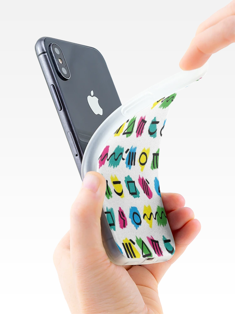 Thumbnail 4 of 5, iPhone Case, Cool Symbol Retro Pattern designed and sold by PatternTale.
