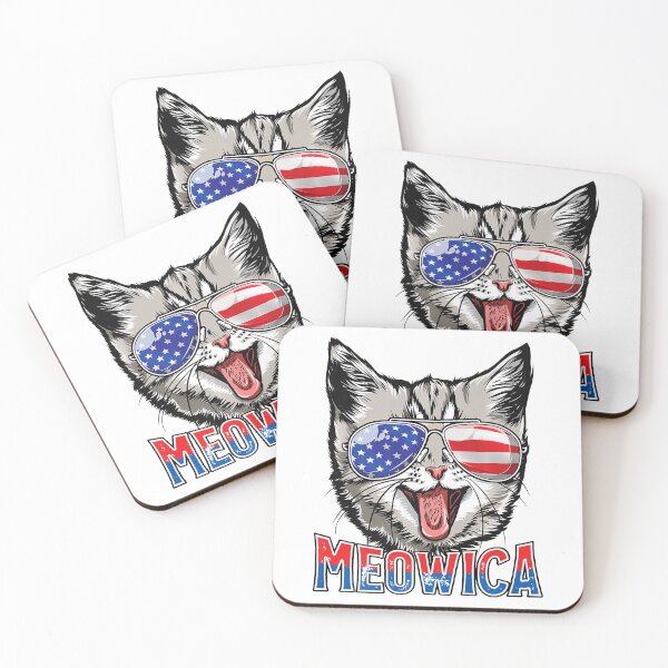 Item preview, MEOWICA Cat (wb) designed and sold by Amon Ferg.