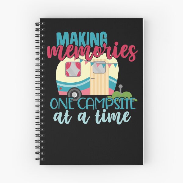 Item preview, women's cute trailer camping making memories designed and sold by RoguePixel.