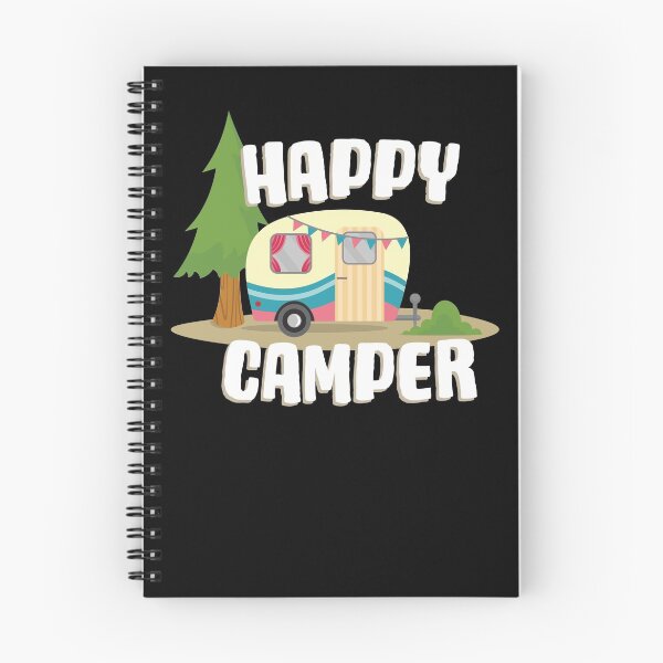 Item preview, Happy Camper Trailer T-shirt designed and sold by RoguePixel.