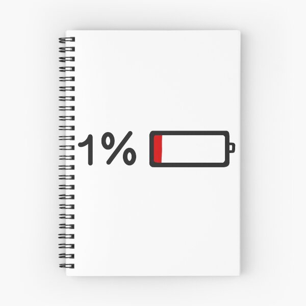 Item preview, 1% Low Battery designed and sold by lil-darvin.