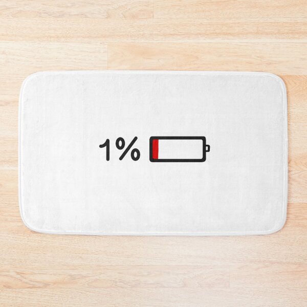 Item preview, 1% Low Battery designed and sold by lil-darvin.