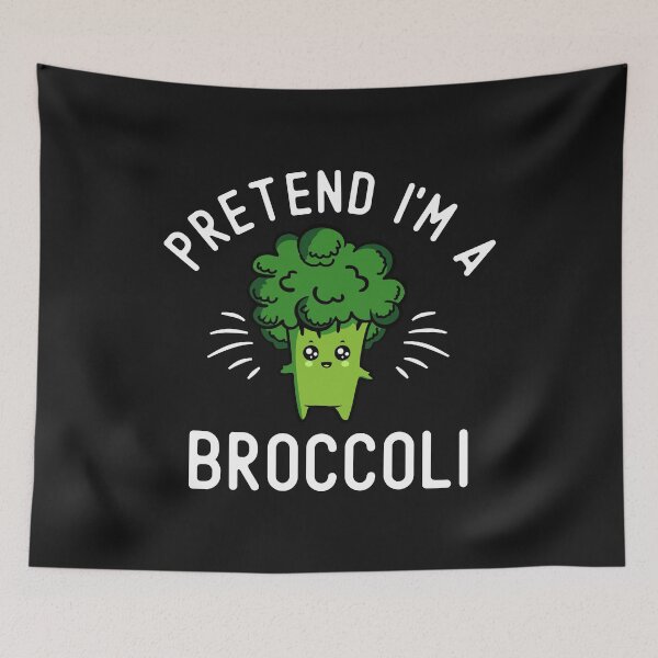 Item preview, Pretend I'm Broccoli easy Halloween costume funny vegetables lover cute gift  designed and sold by alenaz.