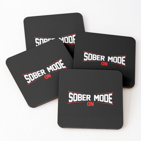 Item preview, Sober Mode On anti alcohol inspiration Long Sleeve T-Shirt designed and sold by hinettiker.