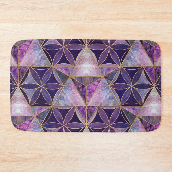 Item preview, Merkabah on Flower of life pattern designed and sold by k9printart.