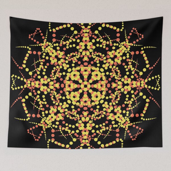 Item preview, Dotted Flashy Tangled Pattern designed and sold by EdwardBlackRose.