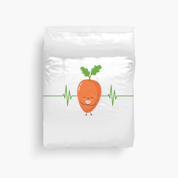 Item preview, I Love Carrots - Carrot Heartbeat designed and sold by roocky.