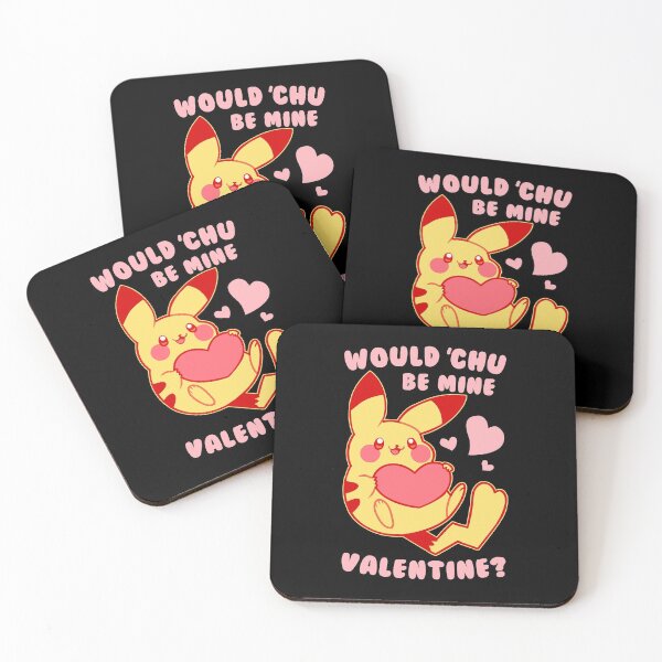 Item preview, Would__Chu_Be_Mine_Valentine_Funny_Pi-ka-chu_Shirt designed and sold by LindaPohl82.