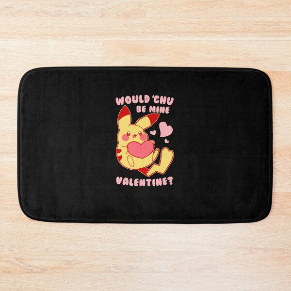 Item preview, Would__Chu_Be_Mine_Valentine_Funny_Pi-ka-chu_Shirt designed and sold by LindaPohl82.