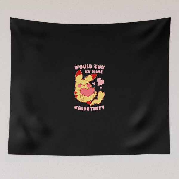 Item preview, Would__Chu_Be_Mine_Valentine_Funny_Pi-ka-chu_Shirt designed and sold by LindaPohl82.