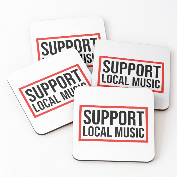 Item preview,  support local music - music designed and sold by SunsetCloud.