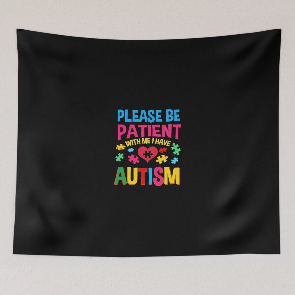 Item preview, Please Be Patient With Me I Have Autism For Autism Awareness Pullover Hoodie designed and sold by zerniakcor.