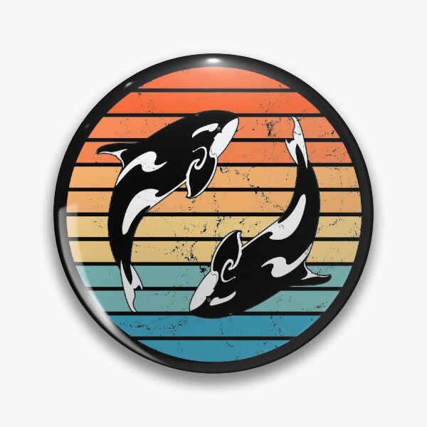 Item preview, Orcas designed and sold by NicGrayGraphic.