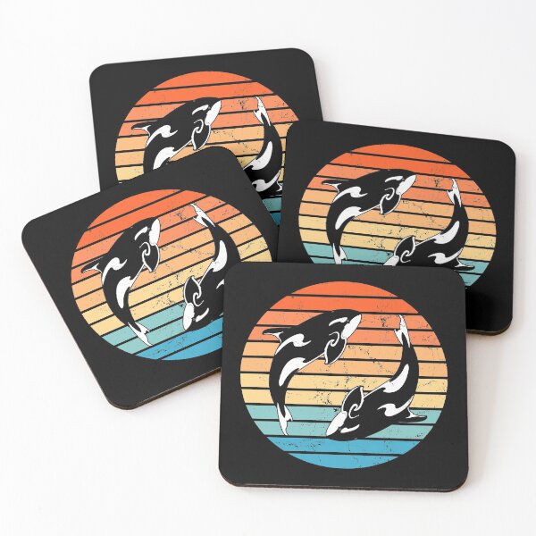 Item preview, Orcas designed and sold by NicGrayGraphic.