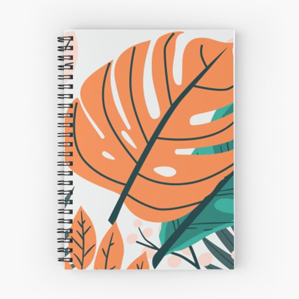 Item preview, Orange leaf pattern designed and sold by EdnaEiraaa.