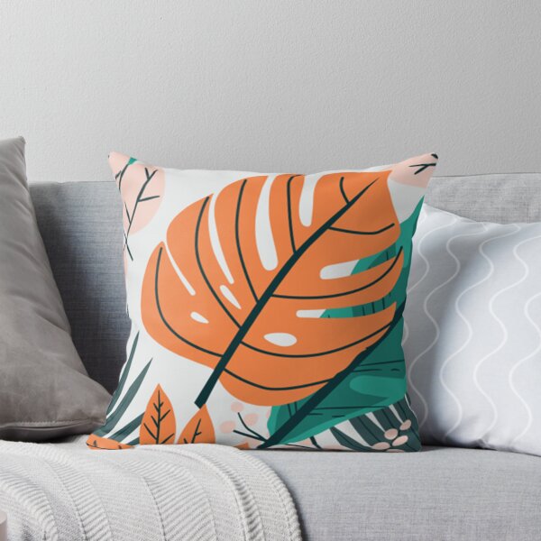Item preview, Patrón de hoja naranja designed and sold by EdnaEiraaa.