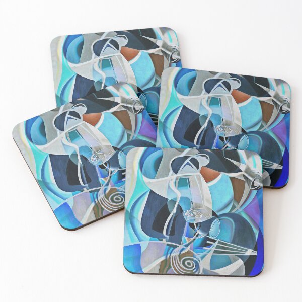 Item preview, Abstract Blue number 842695 designed and sold by Creaciontrompiz.