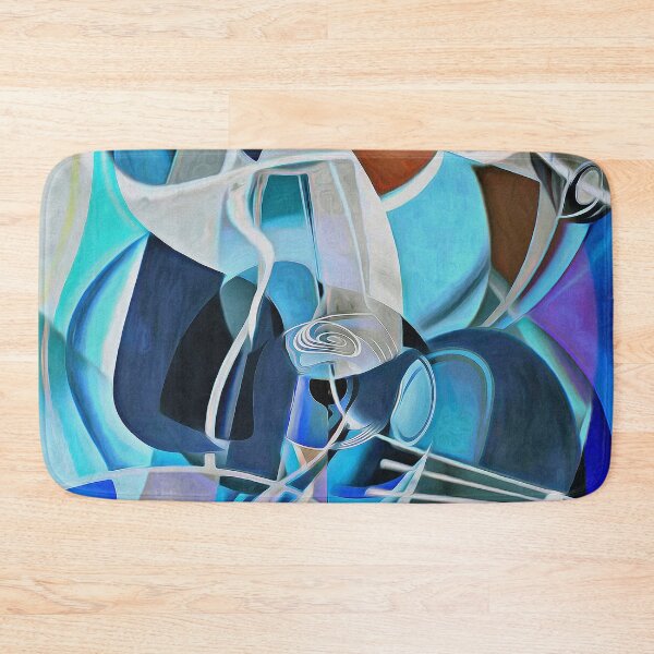 Item preview, Abstract Blue number 842695 designed and sold by Creaciontrompiz.