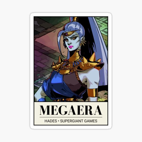 Megaera Hades Sticker For Sale By Clarkrd2 Redbubble