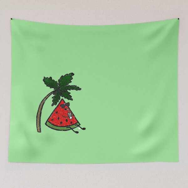 Item preview, Watermelon under palm tree  designed and sold by Elenakro.