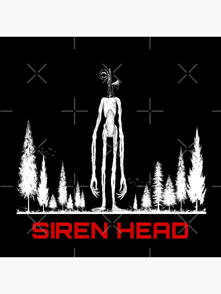 Siren Head Horror stic Art Board Print for Sale by Retryticall