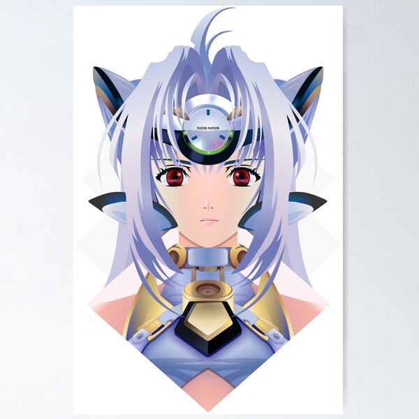 KOS-MOS (Xenoblade Chronicles 2) Art Board Print by VelvetZone