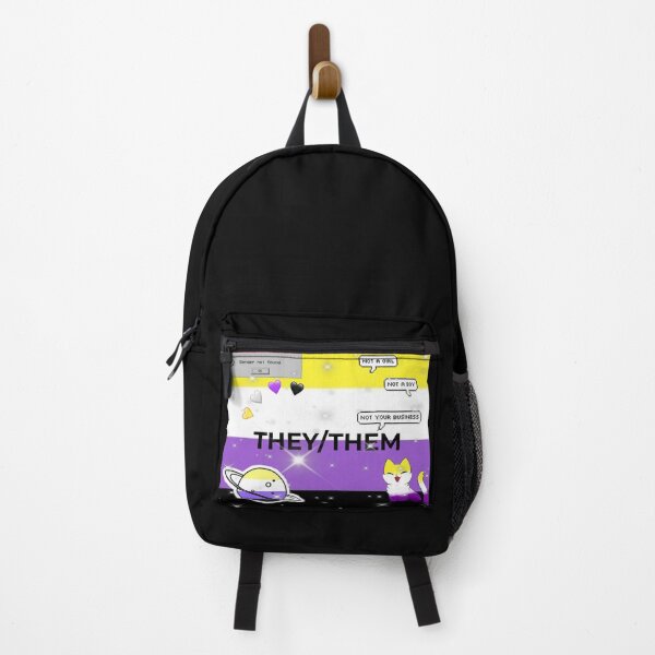 Item preview, THEY/THEM Non-Binary Pride designed and sold by Creepygirl1010.
