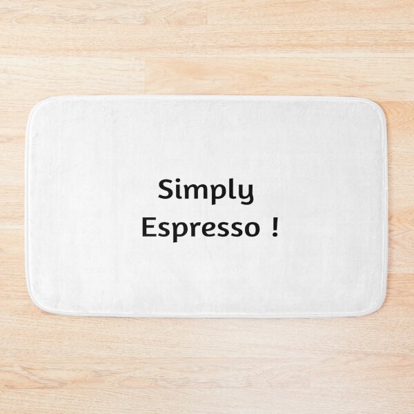 Item preview, Simply Espresso designed and sold by Coffeesnow.
