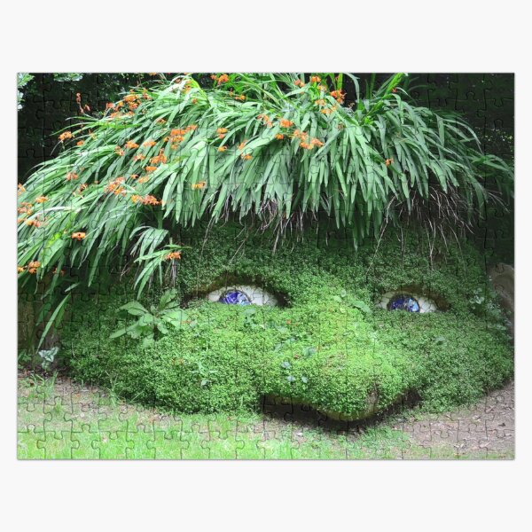Lost Gardens Of Heligan, Gnome hiding Best Seller Jigsaw Puzzle