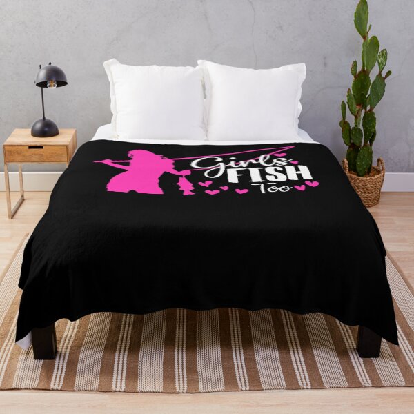 Item preview, Girls Fish Too Fisher Fishing Girls Pink Style designed and sold by kristazzsa112.