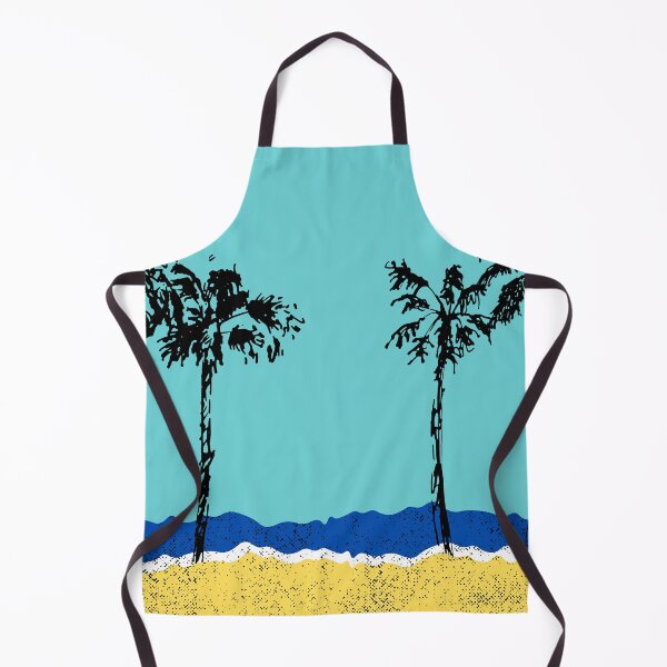 Item preview, Palm tree seaside beach designed and sold by SunnyGreenShop.