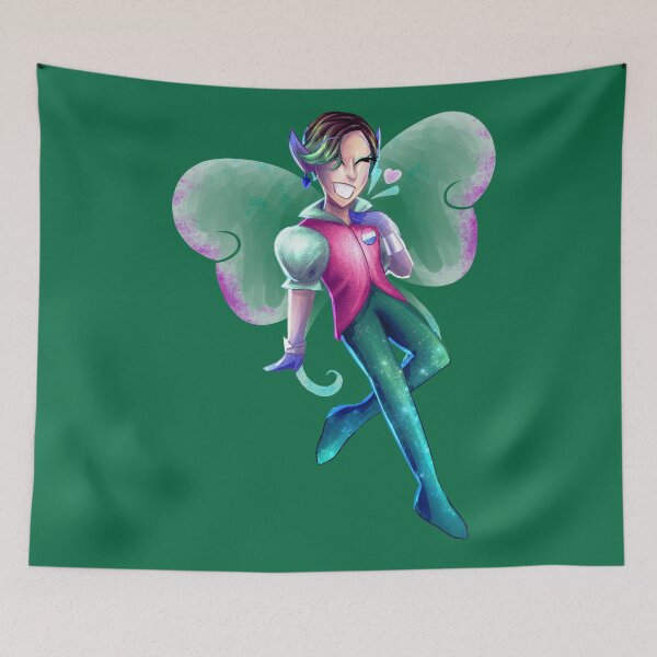 Item preview, Poly Fairy (dark green) designed and sold by -Solarly-.