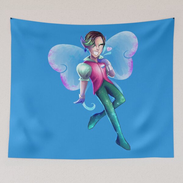 Item preview, Poly Fairy (blue) designed and sold by -Solarly-.
