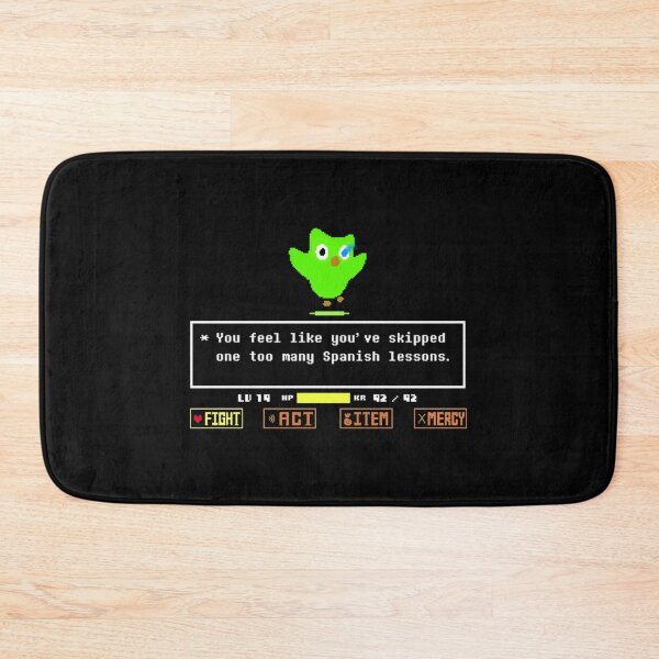 Item preview, Undertale Video Game Duolingovania designed and sold by ZacharyDennis9.