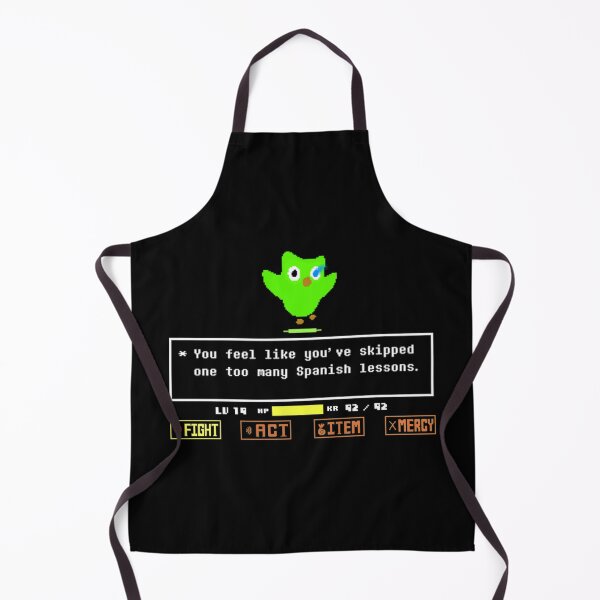 Item preview, Undertale Video Game Duolingovania designed and sold by ZacharyDennis9.