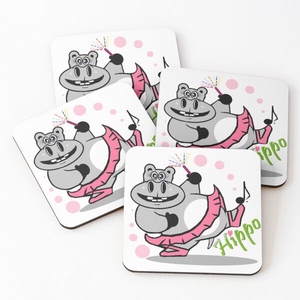 Item preview, Hippo Dancer  designed and sold by Shirley cute art .